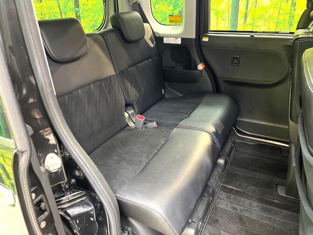 タント カスタムX トップエディションSAII 禁煙車 電動スライドドア 純正8インチナビ バックカメラ 衝突被害軽減システム ハーフレザーシート ドラレコ スマートキー LEDヘッド ETC 純正14インチアルミ オートライト オートエアコン(9枚目)