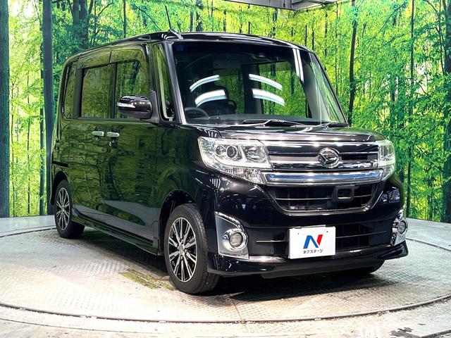 タント カスタムX トップエディションSAII 禁煙車 電動スライドドア 純正8インチナビ バックカメラ 衝突被害軽減システム ハーフレザーシート ドラレコ スマートキー LEDヘッド ETC 純正14インチアルミ オートライト オートエアコン(16枚目)