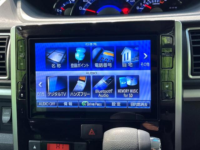 タント カスタムX トップエディションSAII 禁煙車 電動スライドドア 純正8インチナビ バックカメラ 衝突被害軽減システム ハーフレザーシート ドラレコ スマートキー LEDヘッド ETC 純正14インチアルミ オートライト オートエアコン(66枚目)