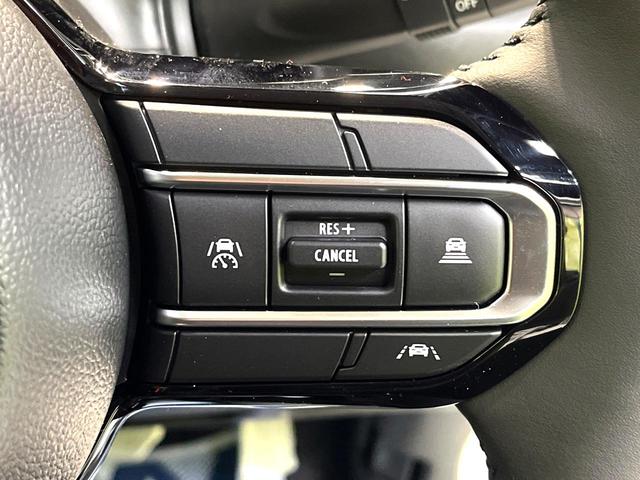 スペーシアカスタム ハイブリッドＸＳ　届出済未使用車　純正９型ナビ　両側電動ドア　全周囲カメラ　セーフティサポート　レーダークルーズ　ハーフレザーシート　コーナーセンサー　スマートキー　ＬＥＤヘッド　純正１５アルミ　オートハイビーム（5枚目）