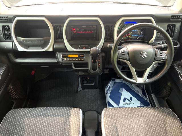 ハスラー ハイブリッドＧ　禁煙車　衝突軽減装置　レーダークルーズ　シートヒーター　クリアランスソナー　スマートキー　アイドリングストップ　プライバシーガラス　車線逸脱警報　電動格納ミラー　バニティミラー　盗難防止装置（2枚目）