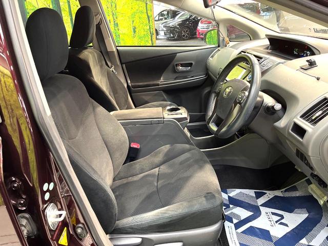 プリウスアルファ Ｓ　チューン　ブラック　純正ナビ　バックカメラ　禁煙車　コーナーセンサー　スマートキー　ＥＴＣ　ＬＥＤヘッド　純正１６インチアルミ　オートライト　オートエアコン　Ｂｌｕｅｔｏｏｔｈ　ＣＤ　ＤＶＤ再生　フルセグ（8枚目）