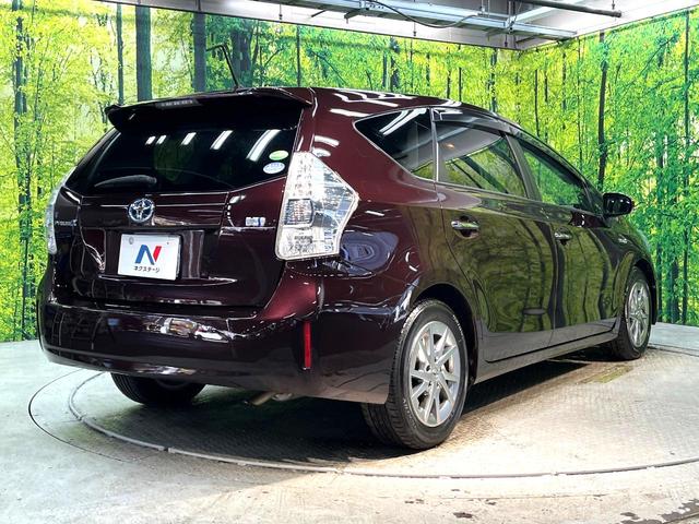 プリウスアルファ Ｓ　チューン　ブラック　純正ナビ　バックカメラ　禁煙車　コーナーセンサー　スマートキー　ＥＴＣ　ＬＥＤヘッド　純正１６インチアルミ　オートライト　オートエアコン　Ｂｌｕｅｔｏｏｔｈ　ＣＤ　ＤＶＤ再生　フルセグ（17枚目）