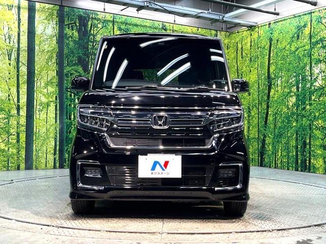 Ｎ－ＢＯＸカスタム Ｌ　禁煙車　純正ＳＤナビ　バックカメラ　衝突被害軽減システム　レーダークルーズ　電動スライドドア　ＥＴＣ　Ｂｌｕｅｔｏｏｔｈ　　スマートキー　ＬＥＤヘッド　純正１４インチアルミ　オートエアコン（15枚目）