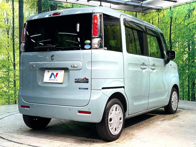 スペーシア ハイブリッドＧ　禁煙車　ＳＤナビ　全周囲カメラ　衝突被害軽減システム　ＥＴＣ　ドラレコ　Ｂｌｕｅｔｏｏｔｈ　ＣＤ／ＤＶＤ再生　コーナーセンサー　スマートキー　ＬＥＤヘッド　オートライト　オートエアコン（18枚目）