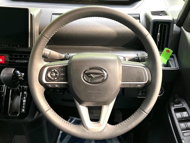 タント カスタムＲＳ　禁煙車　ターボ　両側電動スライドドア　衝突軽減システム　９インチナビ　バックカメラ　フルセグ　ドライブレコーダー　ＥＴＣ　Ｂｌｕｅｔｏｏｔｈ再生　シートヒーター　ハーフレザーシート　ＬＥＤヘッド（12枚目）