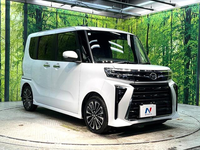 タント カスタムＲＳ　禁煙車　ターボ　両側電動スライドドア　衝突軽減システム　９インチナビ　バックカメラ　フルセグ　ドライブレコーダー　ＥＴＣ　Ｂｌｕｅｔｏｏｔｈ再生　シートヒーター　ハーフレザーシート　ＬＥＤヘッド（17枚目）