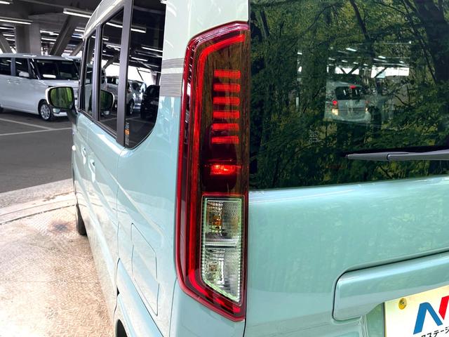 スペーシア ハイブリッドＸ　禁煙車　届出済未使用車　両側電動ドア　セーフティサポート　シートヒーター　コーナーセンサー　スマートキー　ＬＥＤヘッド　オートハイビーム　車線逸脱警報　オートエアコン　盗難防止装置　オットマン（26枚目）
