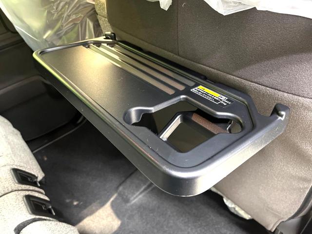 スペーシア ハイブリッドＸ　禁煙車　届出済未使用車　両側電動ドア　セーフティサポート　シートヒーター　コーナーセンサー　スマートキー　ＬＥＤヘッド　オートハイビーム　車線逸脱警報　オートエアコン　盗難防止装置　オットマン（47枚目）