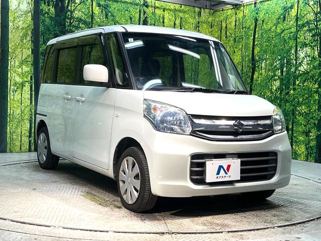 スペーシア Ｇリミテッド　電動スライドドア　ＳＤナビ　バックカメラ　デュアルカメラブレーキサポート　禁煙車　シートヒーター　スマートキー　車線逸脱警報　オートエアコン　Ｂｌｕｅｔｏｏｔｈ　誤発進抑制機能　盗難防止装置（16枚目）