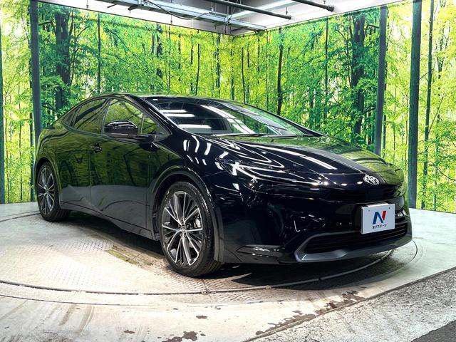 プリウス Ｚ　禁煙車　ガラスルーフ　衝突軽減システム　レーダークルーズ　純正１２インチナビ　バックカメラ　フルセグ　ドラレコ　ＥＴＣ　Ｂｌｕｅｔｏｏｔｈ　シートベンチレーション　ブラインドスポットモニター（16枚目）