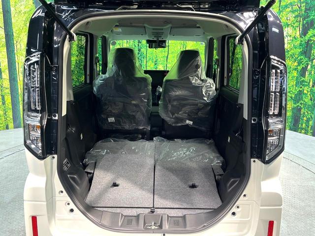 スペーシアカスタム ハイブリッドＸＳ　届出済未使用車　両側電動ドア　純正９型ナビ　全周囲カメラ　衝突被害軽減装置　レーダークルーズ　ハーフレザーシート　コーナーセンサー　ヘッドアップディスプレイ　ステアリングヒーター　オートハイビーム（10枚目）