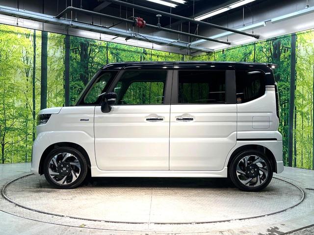 スペーシアカスタム ハイブリッドＸＳ　届出済未使用車　両側電動ドア　純正９型ナビ　全周囲カメラ　衝突被害軽減装置　レーダークルーズ　ハーフレザーシート　コーナーセンサー　ヘッドアップディスプレイ　ステアリングヒーター　オートハイビーム（25枚目）