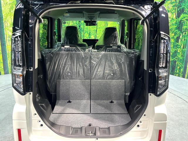 スペーシアカスタム ハイブリッドＸＳ　届出済未使用車　両側電動ドア　純正９型ナビ　全周囲カメラ　衝突被害軽減装置　レーダークルーズ　ハーフレザーシート　コーナーセンサー　ヘッドアップディスプレイ　ステアリングヒーター　オートハイビーム（28枚目）