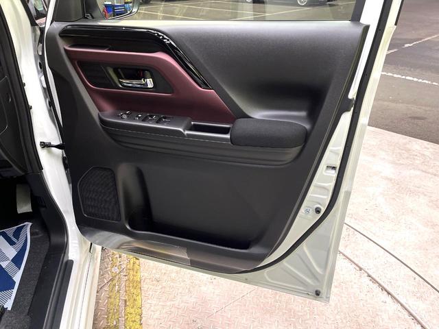 スペーシアカスタム ハイブリッドＸＳ　届出済未使用車　両側電動ドア　純正９型ナビ　全周囲カメラ　衝突被害軽減装置　レーダークルーズ　ハーフレザーシート　コーナーセンサー　ヘッドアップディスプレイ　ステアリングヒーター　オートハイビーム（46枚目）