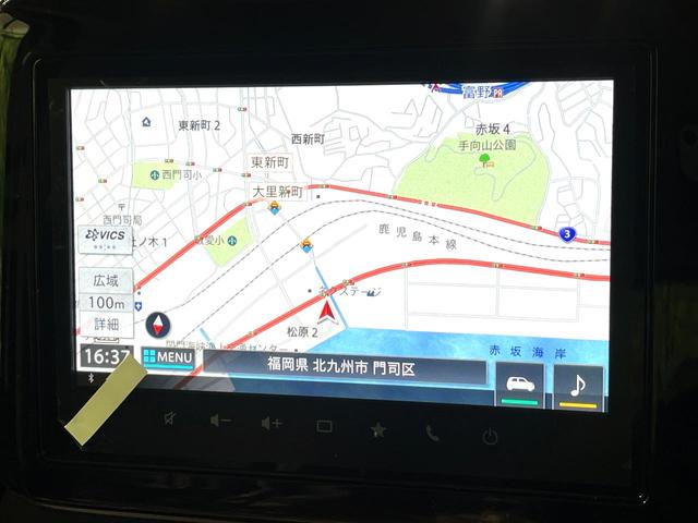 スペーシアカスタム ハイブリッドＸＳ　届出済未使用車　両側電動ドア　純正９型ナビ　全周囲カメラ　衝突被害軽減装置　レーダークルーズ　ハーフレザーシート　コーナーセンサー　ヘッドアップディスプレイ　ステアリングヒーター　オートハイビーム（72枚目）