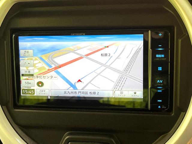 ハスラー ハイブリッドX カロッツェリアナビ バックカメラ 衝突被害軽減システム 禁煙車 コーナーセンサー スマートキー LEDヘッド ビルトインETC 純正15インチアルミ オートハイビーム 車線逸脱警報 オートライト(38枚目)