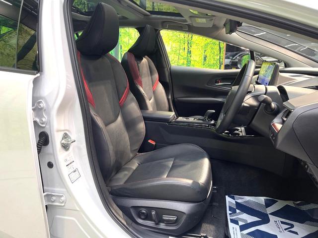 プリウス Ｚ　モデリスタエアロ　ガラスルーフ　禁煙車　全周囲カメラ　純正１２型ナビ　衝突被害軽減　シートベンチレーション　レーダークルーズ　ＥＴＣ　フルセグ　メモリー付パワーシート　コーナーセンサー　ＬＥＤヘッド（8枚目）