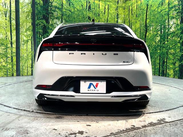 プリウス Ｚ　モデリスタエアロ　ガラスルーフ　禁煙車　全周囲カメラ　純正１２型ナビ　衝突被害軽減　シートベンチレーション　レーダークルーズ　ＥＴＣ　フルセグ　メモリー付パワーシート　コーナーセンサー　ＬＥＤヘッド（15枚目）