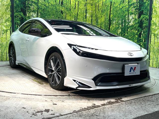 プリウス Ｚ　モデリスタエアロ　ガラスルーフ　禁煙車　全周囲カメラ　純正１２型ナビ　衝突被害軽減　シートベンチレーション　レーダークルーズ　ＥＴＣ　フルセグ　メモリー付パワーシート　コーナーセンサー　ＬＥＤヘッド（16枚目）