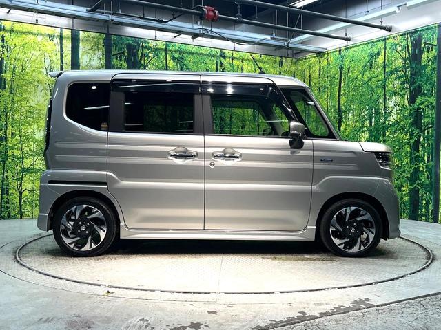 スペーシアカスタム ハイブリッドＸＳ　禁煙車　純正９インチナビ　両側電動ドア　全周囲カメラ　衝突被害軽減システム　レーダークルーズ　ハーフレザーシート　ドラレコ　コーナーセンサー　スマートキー　ＬＥＤヘッド　ビルトインＥＴＣ（25枚目）