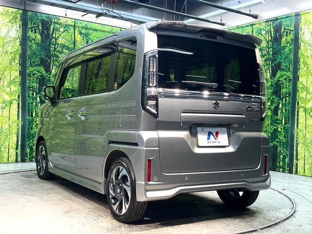 スペーシアカスタム ハイブリッドＸＳ　禁煙車　純正９インチナビ　両側電動ドア　全周囲カメラ　衝突被害軽減システム　レーダークルーズ　ハーフレザーシート　ドラレコ　コーナーセンサー　スマートキー　ＬＥＤヘッド　ビルトインＥＴＣ（27枚目）