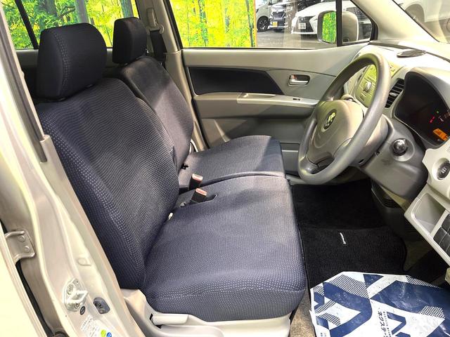 ワゴンＲ ＦＸリミテッド　禁煙車　スマートキー　オーディオ　エアコン　ＣＤ再生　プライバシーガラス　盗難防止システム　ベンチシート　シートアンダートレイ　電動格納ミラー　バニティミラー　１４インチアルミホイール（8枚目）