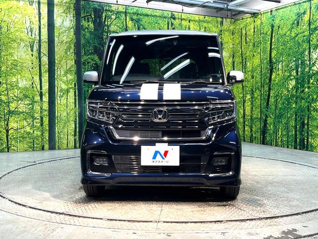 Ｎ－ＢＯＸカスタム Ｌ　コーディネートスタイル　禁煙車　両側電動ドア　ＳＤナビ　衝突被害軽減システム　レーダークルーズ　ドラレコ　コーナーセンサー　スマートキー　ＬＥＤヘッド　ビルトインＥＴＣ　純正１４インチアルミ　車線逸脱警報　オートライト（14枚目）