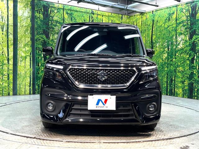 ソリオバンディット ハイブリッドSV 禁煙車 両側電動スライドドア 全周囲カメラ 衝突被害軽減システム レーダークルーズ コーナーセンサー スマートキー LEDヘッド ETC 純正15インチアルミ オートハイビーム 車線逸脱警報(15枚目)