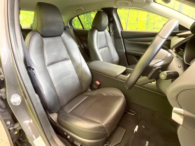 ＭＡＺＤＡ３セダン ２０Ｓ　Ｌパッケージ　純正８．８型コネクトナビ　全周囲カメラ　衝突被害軽減システム　禁煙車　レザーシート　パワーシート　レーダークルコン　ステアリングヒーター　シートヒータ―　コーナーセンサー　パドルシフト　ＢＳＭ　ＥＴＣ（8枚目）