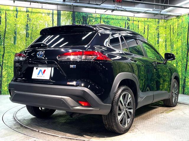 カローラクロス ハイブリッド　Ｚ　禁煙車　衝突軽減システム　レーダークルーズ　ナビ付ディスプレイオーディオ　全周囲カメラ　フルセグ　ＥＴＣ　ｂｌｕｅｔｏｏｔｈ再生　シートヒータ　パワーシート　ハーフレザーシート　パワーバックドア（17枚目）