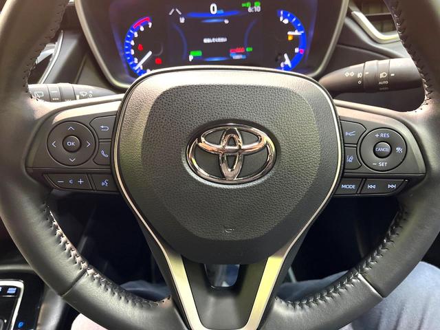 カローラクロス ハイブリッド　Ｚ　禁煙車　衝突軽減システム　レーダークルーズ　ナビ付ディスプレイオーディオ　全周囲カメラ　フルセグ　ＥＴＣ　ｂｌｕｅｔｏｏｔｈ再生　シートヒータ　パワーシート　ハーフレザーシート　パワーバックドア（44枚目）