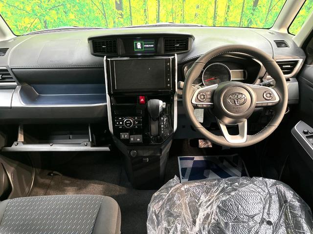 ルーミー カスタムG-T 登録済未使用車 ターボ スマートアシスト レーダークルーズ 9型ディスプレイオーディオ 全周囲カメラ 両側電動ドア コーナーセンサー LEDヘッドランプ LEDフォグ オートハイビーム スマートキー(2枚目)