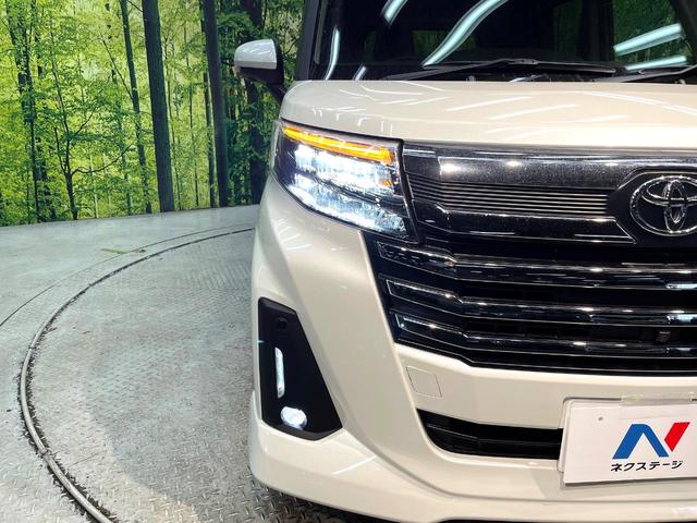 ルーミー カスタムG-T 登録済未使用車 ターボ スマートアシスト レーダークルーズ 9型ディスプレイオーディオ 全周囲カメラ 両側電動ドア コーナーセンサー LEDヘッドランプ LEDフォグ オートハイビーム スマートキー(12枚目)