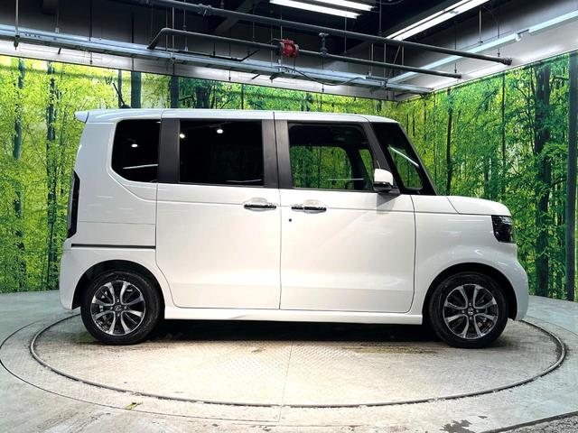 Ｎ－ＢＯＸカスタム ベースグレード　届出済未使用　ホンダセンシング　アダプティブクルーズ　電動スライド　スマートキー　パーキングセンサーシステム　ＬＥＤヘッドランプ　シートヒーター　オートハイビーム　路外逸脱抑制機能　誤発進抑制機能（32枚目）