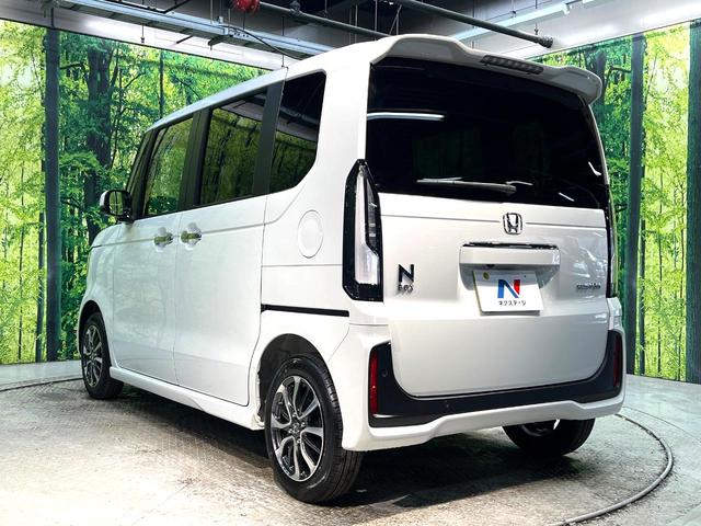 Ｎ－ＢＯＸカスタム ベースグレード　届出済未使用　ホンダセンシング　アダプティブクルーズ　電動スライド　スマートキー　パーキングセンサーシステム　ＬＥＤヘッドランプ　シートヒーター　オートハイビーム　路外逸脱抑制機能　誤発進抑制機能（30枚目）