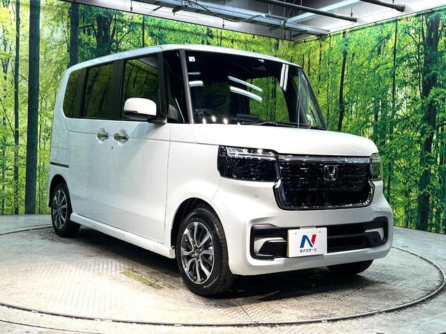 Ｎ－ＢＯＸカスタム ベースグレード　届出済未使用　ホンダセンシング　アダプティブクルーズ　電動スライド　スマートキー　パーキングセンサーシステム　ＬＥＤヘッドランプ　シートヒーター　オートハイビーム　路外逸脱抑制機能　誤発進抑制機能（16枚目）