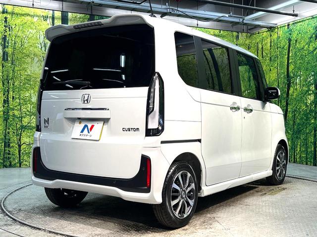 Ｎ－ＢＯＸカスタム ベースグレード　届出済未使用　ホンダセンシング　アダプティブクルーズ　電動スライド　スマートキー　パーキングセンサーシステム　ＬＥＤヘッドランプ　シートヒーター　オートハイビーム　路外逸脱抑制機能　誤発進抑制機能（17枚目）