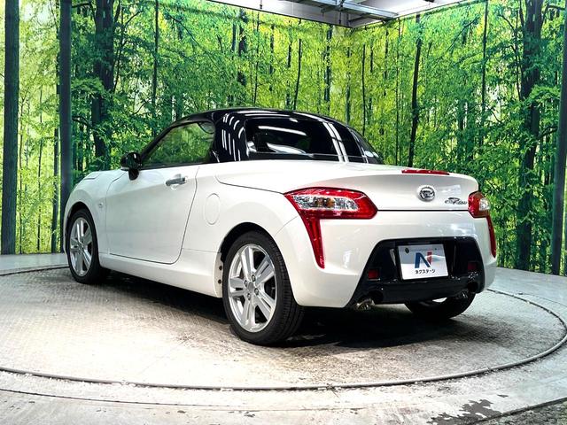 コペン ローブ　ターボ　禁煙車　シートヒーター　ドライブレコーダー　スマートキー　ＬＥＤヘッド　フォグランプ　純正１６インチアルミ　オートエアコン　革巻きステアリング　アイドリングストップ　ＣＤプレイヤー（27枚目）