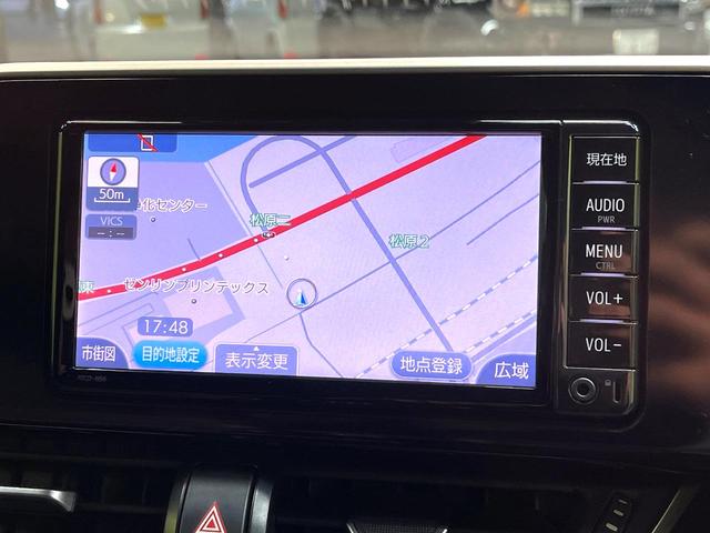 Ｃ－ＨＲ Ｇ　ＬＥＤエディション　禁煙車　純正ＳＤナビ　バックカメラ　衝突被害軽減装置　レーダークルーズ　ハーフレザーシート　パワーシート　コーナーセンサー　ＬＥＤヘッドライト　スマートキー　ＥＴＣビルトイン　Ｂｌｕｅｔｏｏｔｈ再生（3枚目）