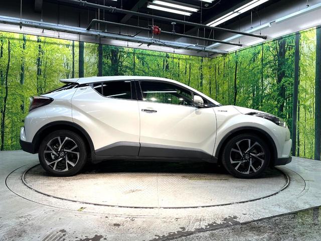 Ｃ－ＨＲ Ｇ　ＬＥＤエディション　禁煙車　純正ＳＤナビ　バックカメラ　衝突被害軽減装置　レーダークルーズ　ハーフレザーシート　パワーシート　コーナーセンサー　ＬＥＤヘッドライト　スマートキー　ＥＴＣビルトイン　Ｂｌｕｅｔｏｏｔｈ再生（27枚目）