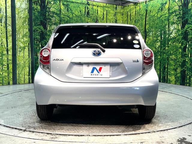 アクア Ｇ　純正ナビ　禁煙車　ドライブレコーダー　スマートキー　ＥＴＣ　オートライト　オートエアコン　ＣＤ再生　地デジＴＶ　ステアリングスイッチ　横滑り防止装置　プライバシーガラス　電動格納ドアミラー（15枚目）