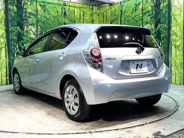 アクア Ｇ　純正ナビ　禁煙車　ドライブレコーダー　スマートキー　ＥＴＣ　オートライト　オートエアコン　ＣＤ再生　地デジＴＶ　ステアリングスイッチ　横滑り防止装置　プライバシーガラス　電動格納ドアミラー（30枚目）