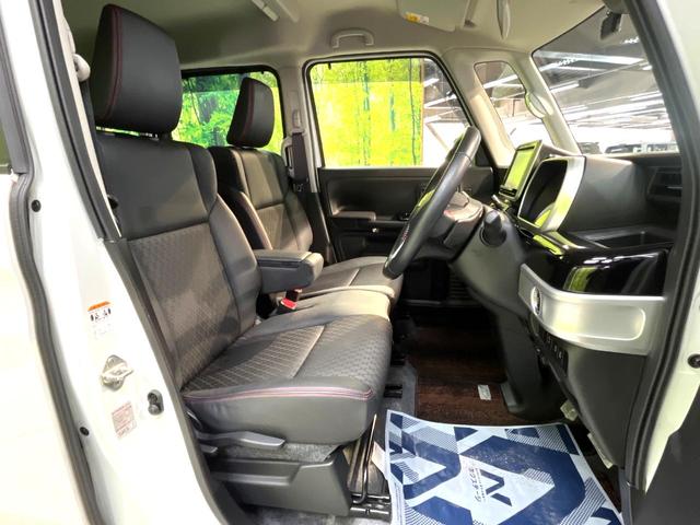 スペーシアカスタム ハイブリッドＸＳターボ　両側電動ドア　ターボ　純正８インチナビ　全周囲カメラ　衝突被害軽減システム　レーダークルーズ　禁煙車　ハーフレザーシート　シートヒーター　ドラレコ　コーナーセンサー　スマートキー　ＬＥＤヘッド　ＥＴＣ（8枚目）