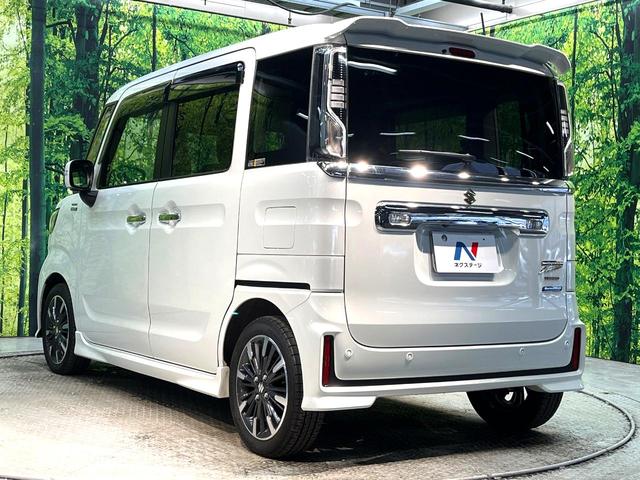 スペーシアカスタム ハイブリッドＸＳターボ　両側電動ドア　ターボ　純正８インチナビ　全周囲カメラ　衝突被害軽減システム　レーダークルーズ　禁煙車　ハーフレザーシート　シートヒーター　ドラレコ　コーナーセンサー　スマートキー　ＬＥＤヘッド　ＥＴＣ（48枚目）