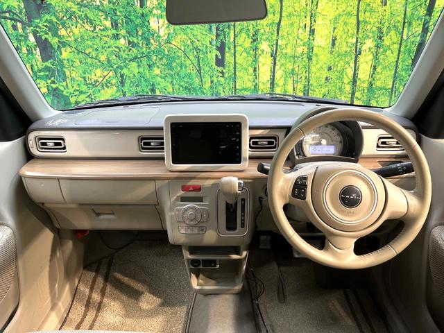 アルトラパン Ｘ　全周囲カメラ　レーダーブレーキサポート　禁煙車　純正ナビ　シートヒーター　スマートキー　ＨＩＤヘッド　純正１４インチアルミ　オートライト　オートエアコン　Ｂｌｕｅｔｏｏｔｈ　ＣＤ／ＤＶＤ再生　フルセグ（2枚目）