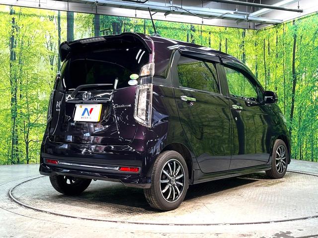 Ｎ－ＷＧＮカスタム Ｇ・Ｌパッケージ　禁煙車　純正ＳＤナビ　バックカメラ　ハーフレザーシート　スマートキー　ＨＩＤヘッドライト　ビルトインＥＴＣ　クルーズコントロール　純正１４インチアルミホイール　オートライト　オートエアコン（17枚目）