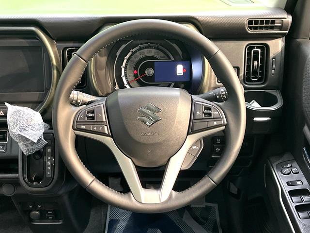 ハスラー タフワイルド　届出済未使用車　衝突被害軽減システム　レーダークルーズ　コーナーセンサー　前席シートヒーター　スマートキー　ＬＥＤヘッド　オートハイビーム　車線逸脱警報　オートライト　オートエアコン　ＬＥＤフォグ（11枚目）