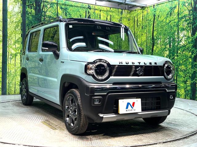 ハスラー タフワイルド　届出済未使用車　衝突被害軽減システム　レーダークルーズ　コーナーセンサー　前席シートヒーター　スマートキー　ＬＥＤヘッド　オートハイビーム　車線逸脱警報　オートライト　オートエアコン　ＬＥＤフォグ（16枚目）