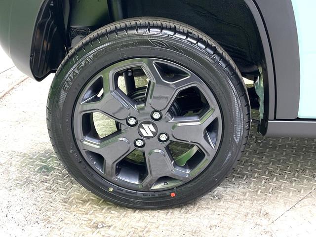 ハスラー タフワイルド　届出済未使用車　衝突被害軽減システム　レーダークルーズ　コーナーセンサー　前席シートヒーター　スマートキー　ＬＥＤヘッド　オートハイビーム　車線逸脱警報　オートライト　オートエアコン　ＬＥＤフォグ（33枚目）